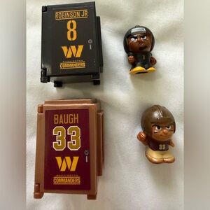 Washington Commanders Robinson Jr and Baugh Teenymate Lockers